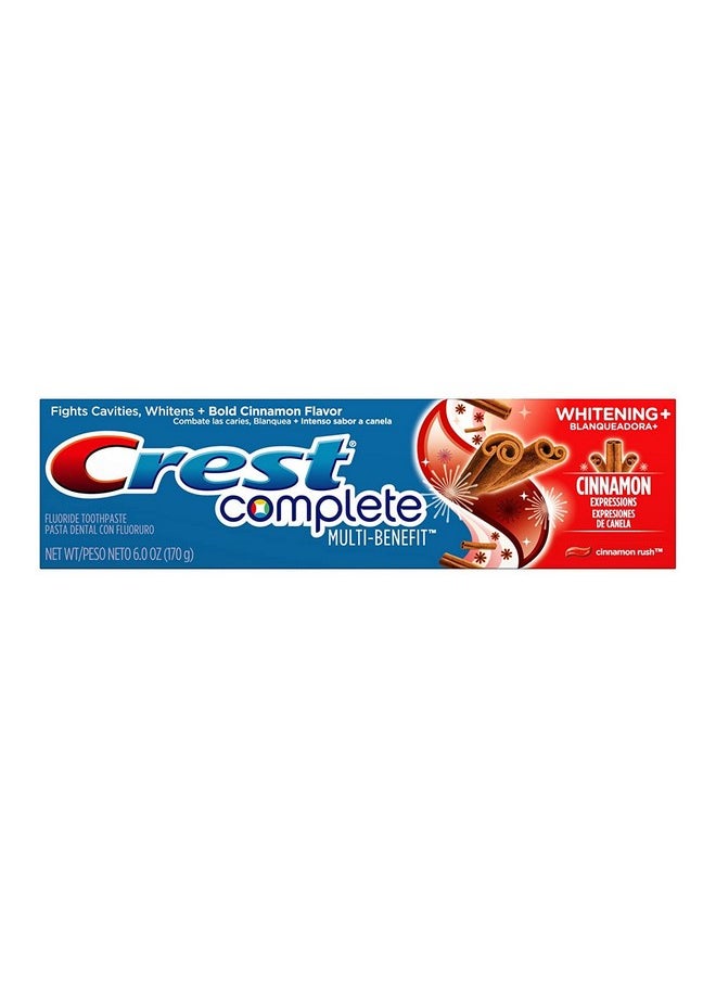 Crest Complete Cinnamon Rush 5.4 Ounce (3 Pack)
