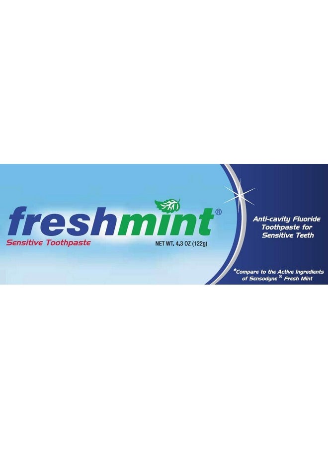 Freshmint 4.3 oz. Sensitive Anticavity Fluoride Toothpaste Individually Boxed