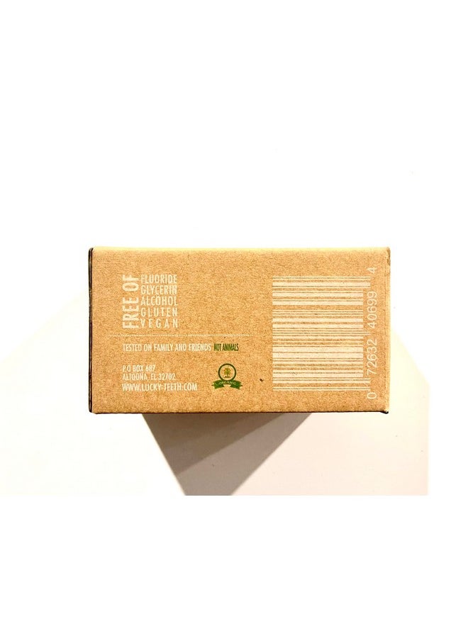 Lucky Teeth Organic Toothpaste-All Natural, Remineralizes and Fortifies Teeth and Gums. (4.5 oz 2 Pack)