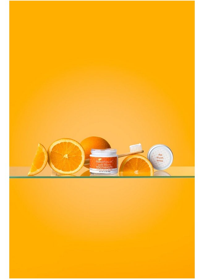 Nelson Naturals Citrus Spice Blend Fluoride Free Toothpaste 3.3 oz