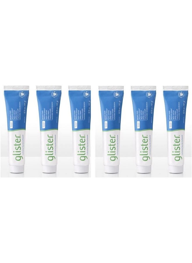 Glister Multi-Action Fluoride Toothpaste 6.75 Ounce. (6-Pack)