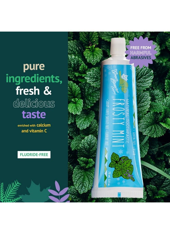Green Beaver Toothpaste, Frosty Mint, 2.5 Ounce