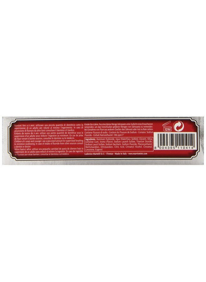 Marvis Cinnamon Mint Toothpaste, 1.3 oz