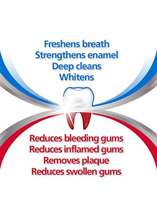 Parodontax Whitening Toothpaste for Bleeding Gums, Complete Protection Teeth Whitening and Gingivitis Treatment - 3.4 Ounce