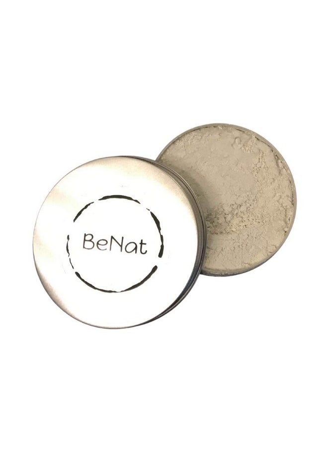BeNat All Natural Tooth Powder for Teeth Whitening, Gluten Free Toothpaste Powder Teeth Whitener with Essential Oil to Fight Bad Breath, Sensitive Teeth 1.8 oz for Women, Men, and Kids