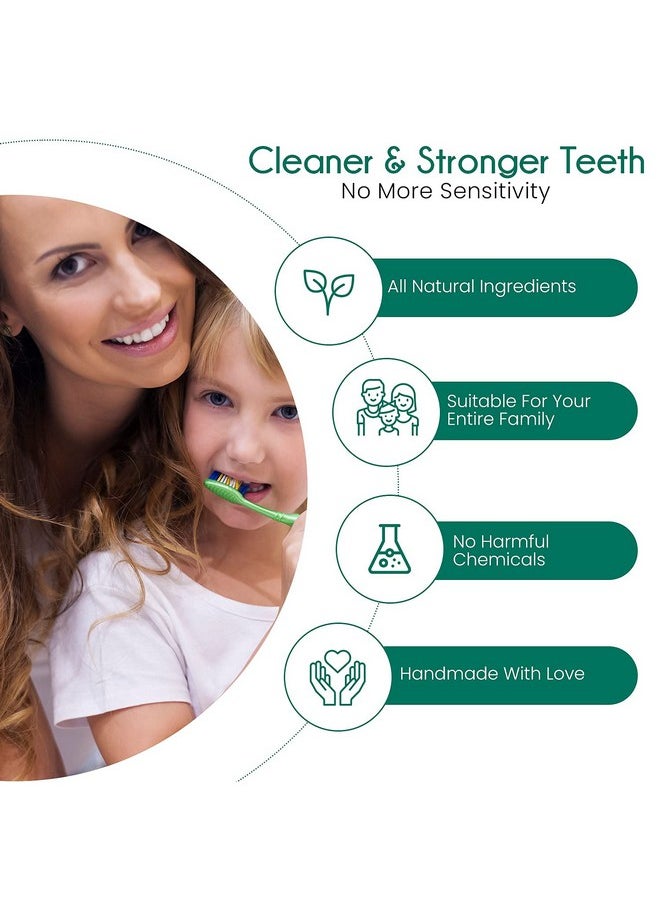 BeNat All Natural Tooth Powder for Teeth Whitening, Gluten Free Toothpaste Powder Teeth Whitener with Essential Oil to Fight Bad Breath, Sensitive Teeth 1.8 oz for Women, Men, and Kids
