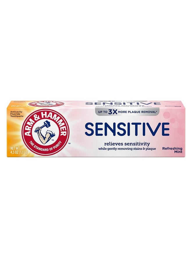 ARM & HAMMER Sensitive Teeth & Gums Toothpaste 4.5 oz (Pack of 6)
