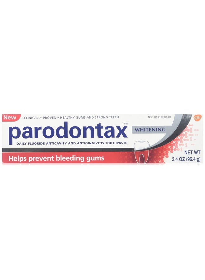 Parodontax Whitening Toothpaste, 3.4 oz. Per Tube (2 Pack)