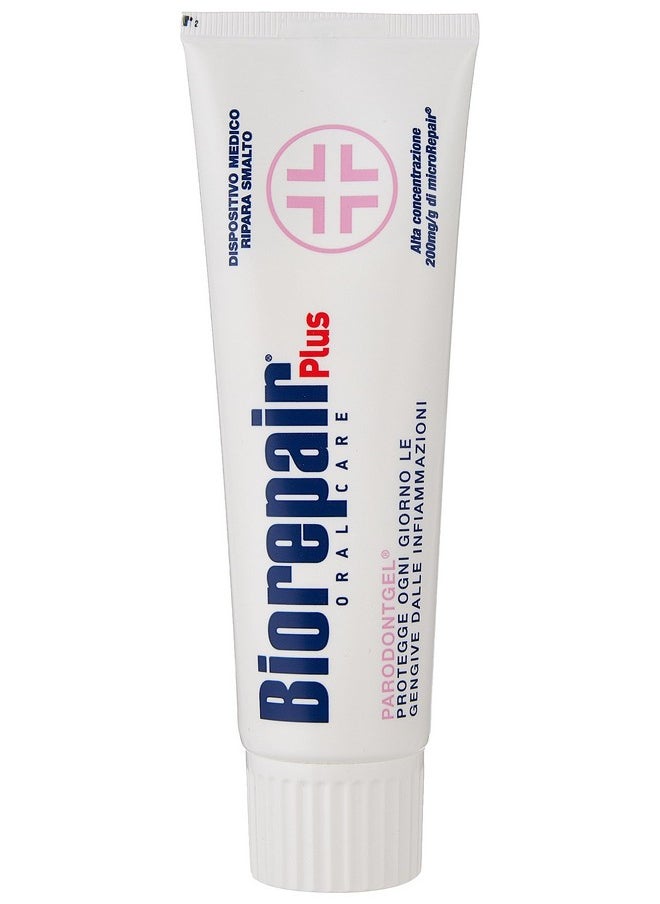 Biorepair Parodontgel® Daily Toothpaste - 2.54 Fluid Ounces (75ml) Tube [ Italian Import ]