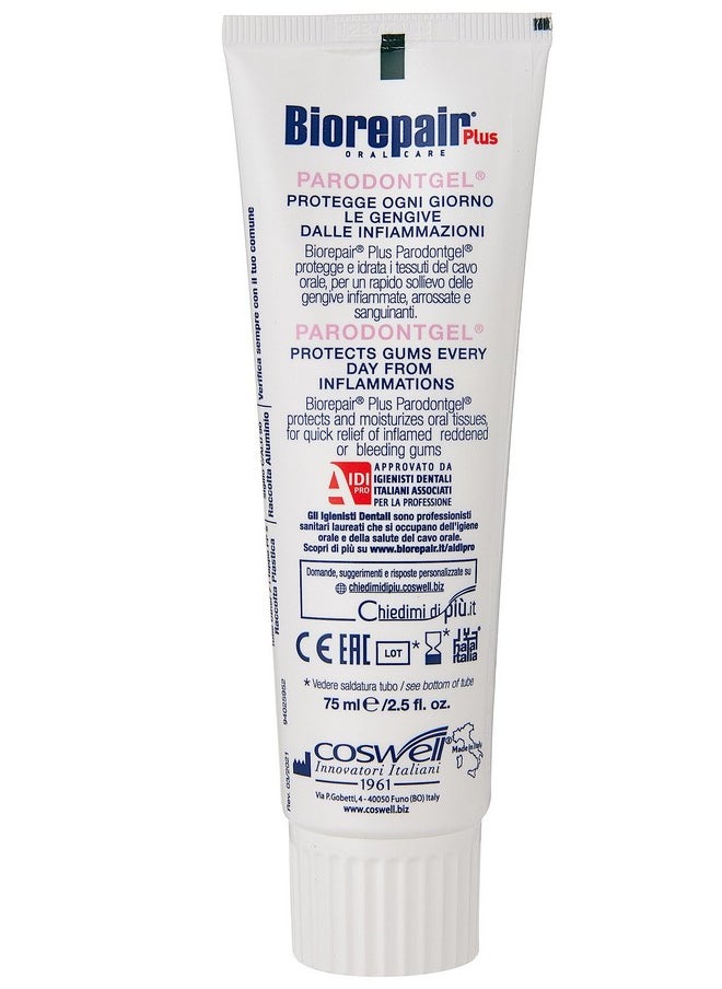 Biorepair Parodontgel® Daily Toothpaste - 2.54 Fluid Ounces (75ml) Tube [ Italian Import ]