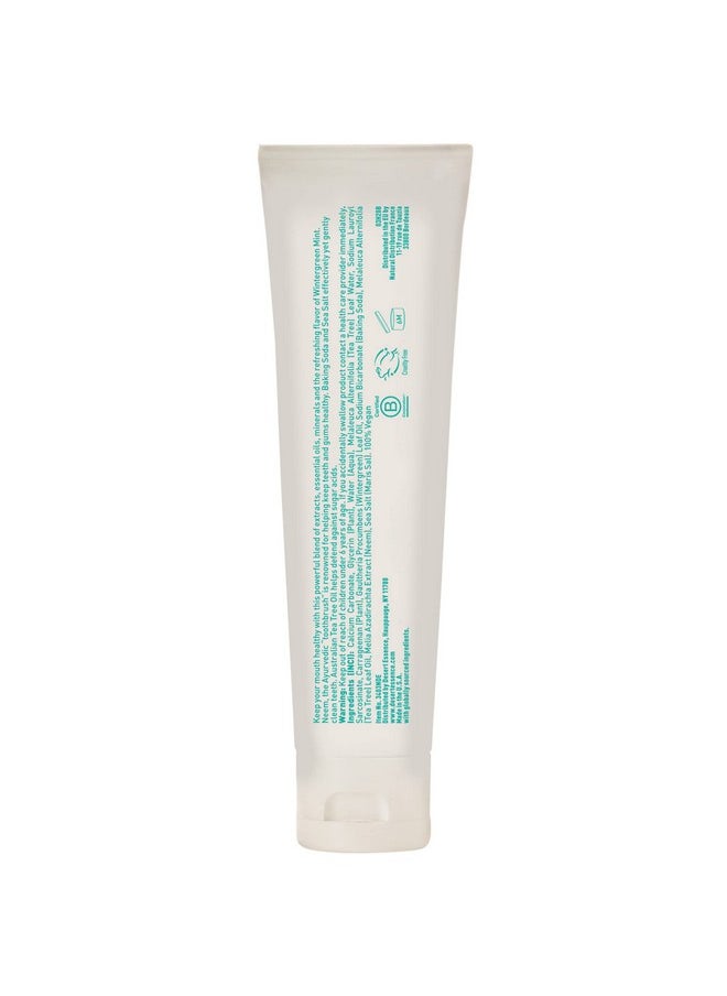 Desert Essence Natural Tea Tree Oil and Neem Toothpaste, Wintergreen,6.25 Oz, Pack of 3