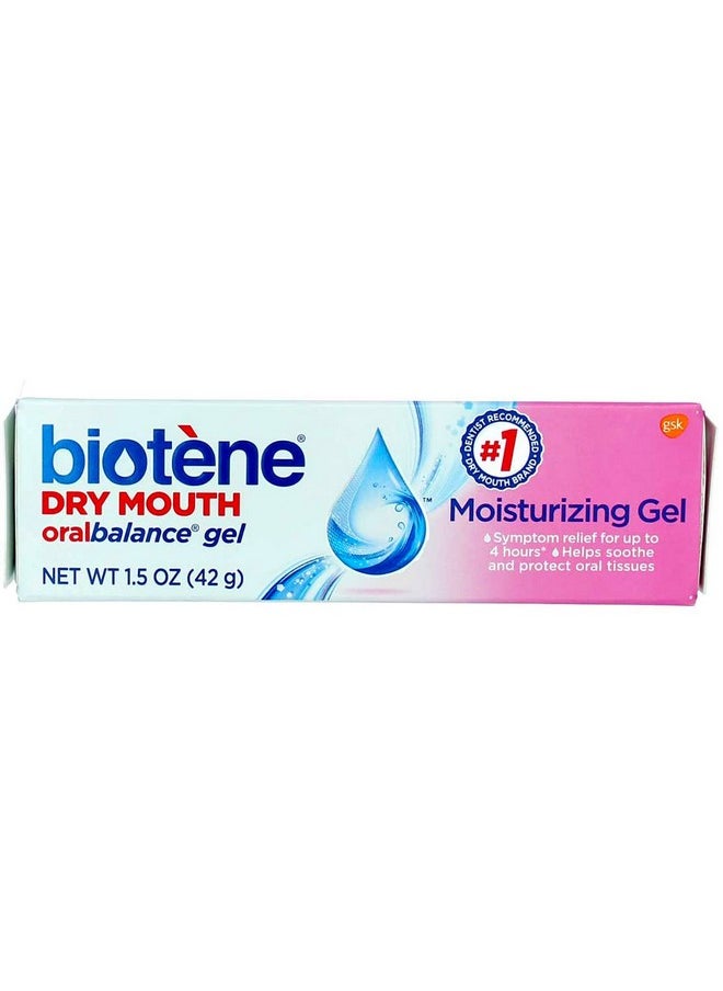 Biotene Oralbalance Dry Mouth Moisturizer Gel 1.50 oz (Pack of 3)