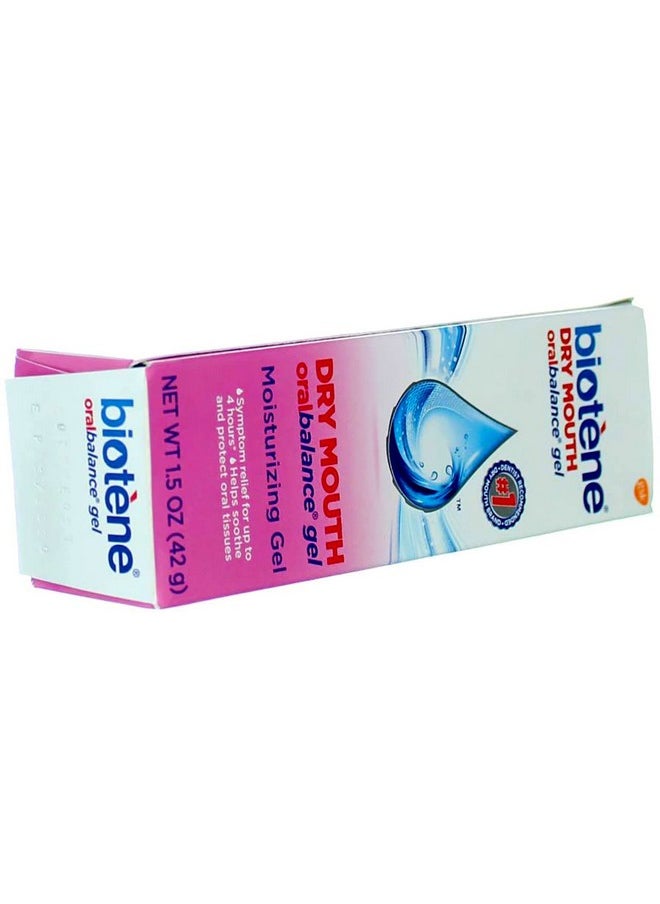 Biotene Oralbalance Dry Mouth Moisturizer Gel 1.50 oz (Pack of 3)