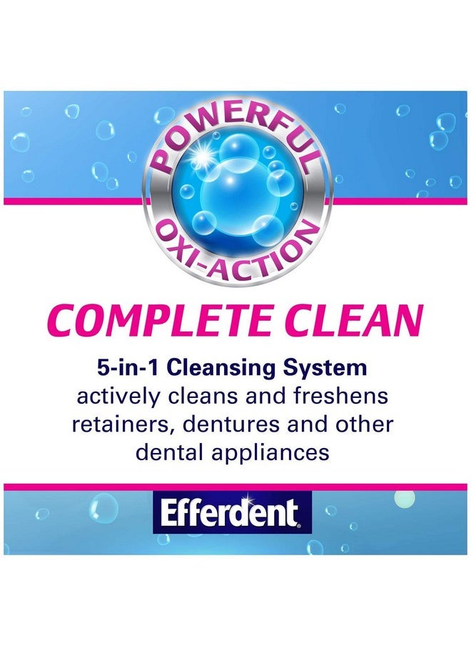 Efferdent Anti-Bacterial Denture Cleanser-126 Count