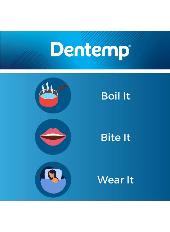 Dentemp Protect-It Custom Fit Grinding Mouth Guard 8 Pack for Grinding Teeth at Night - Night Guards for Teeth Grinding & Sleep