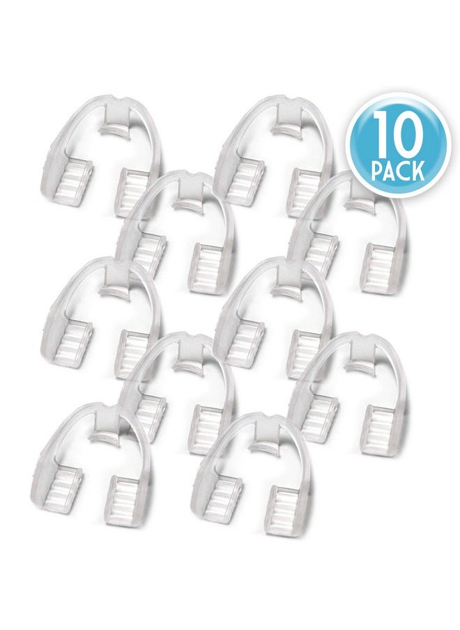 Alayna Kids Mouth Guard for Grinding Teeth - 10 PK Night Guard for TMJ Bruxism Teeth Clenching, No Boiling or Molding - for Upper or Lower Jaw - Ready to Use Childrens Dental Guard for Pain Relief