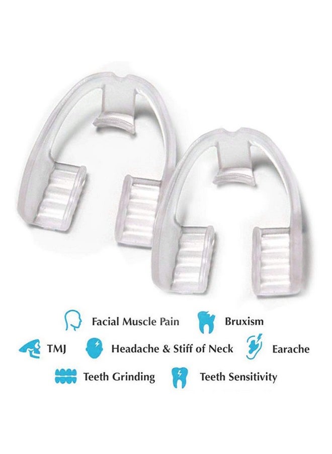 Alayna Kids Mouth Guard for Grinding Teeth - 10 PK Night Guard for TMJ Bruxism Teeth Clenching, No Boiling or Molding - for Upper or Lower Jaw - Ready to Use Childrens Dental Guard for Pain Relief