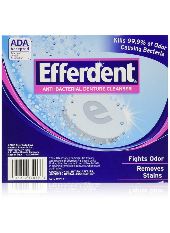 Efferdent Denture Cleanser - 252 Tablets