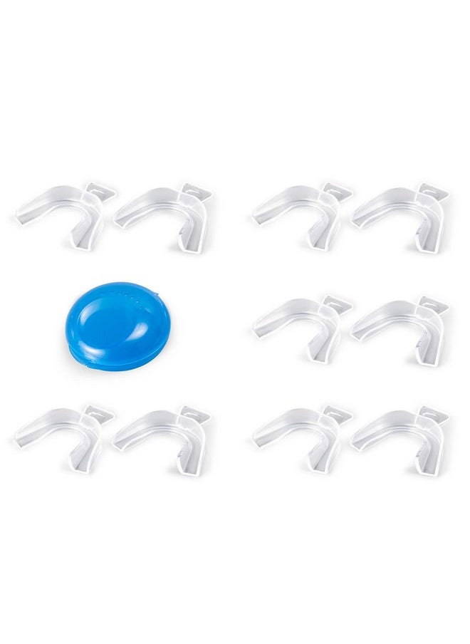 Thermoplastic Teeth Whitening Mouth Trays Tooth Mouth Guard Whitening Teeth Trays with Case Mold Dental Oral Care Kit for Sports, Guard Teeth Grinding at Night for Sleep Well