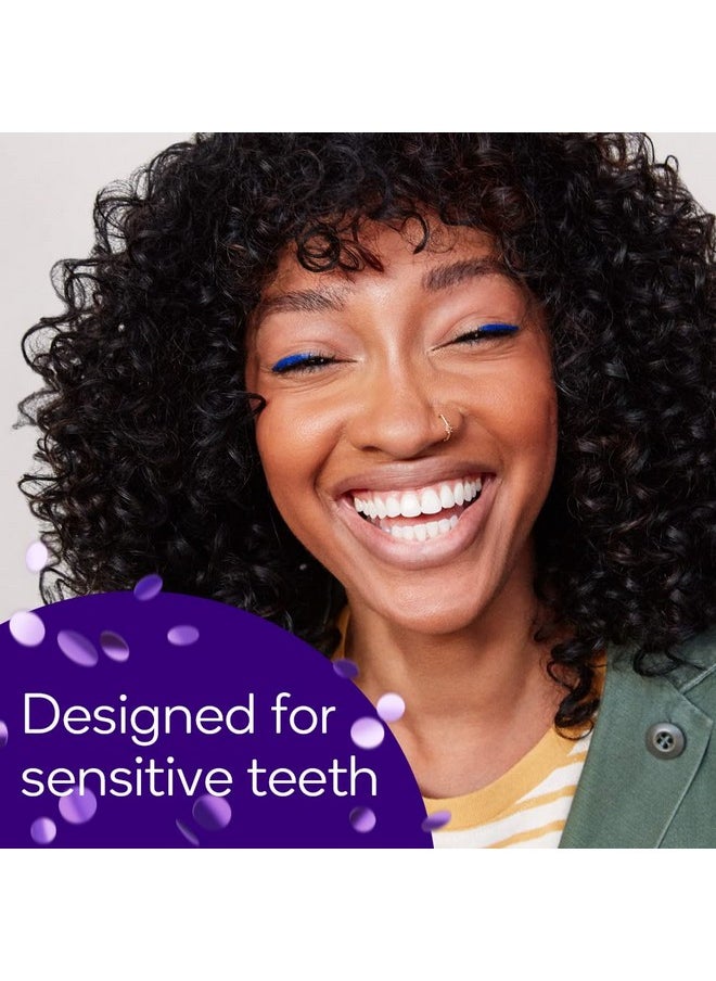 BURST Teeth Whitening Kit - Sensitive Teeth Friendly - 7 Treatments with 12.5% Hydrogen Peroxide - Results in 15 Min. + Up to 6 Shades Whiter in 1 Week - Teeth Whitener with Prefilled Gel Trays