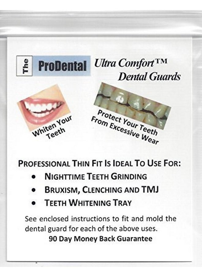 Mouth Guard for Grinding Teeth - 4 Pack, Thin and Trim Anti Grinding - Teeth Whitening Dental Guard, Stops Bruxism & Clenching Teeth at Night, USA Made - No BPA, Includes Night Mouth Guard Case