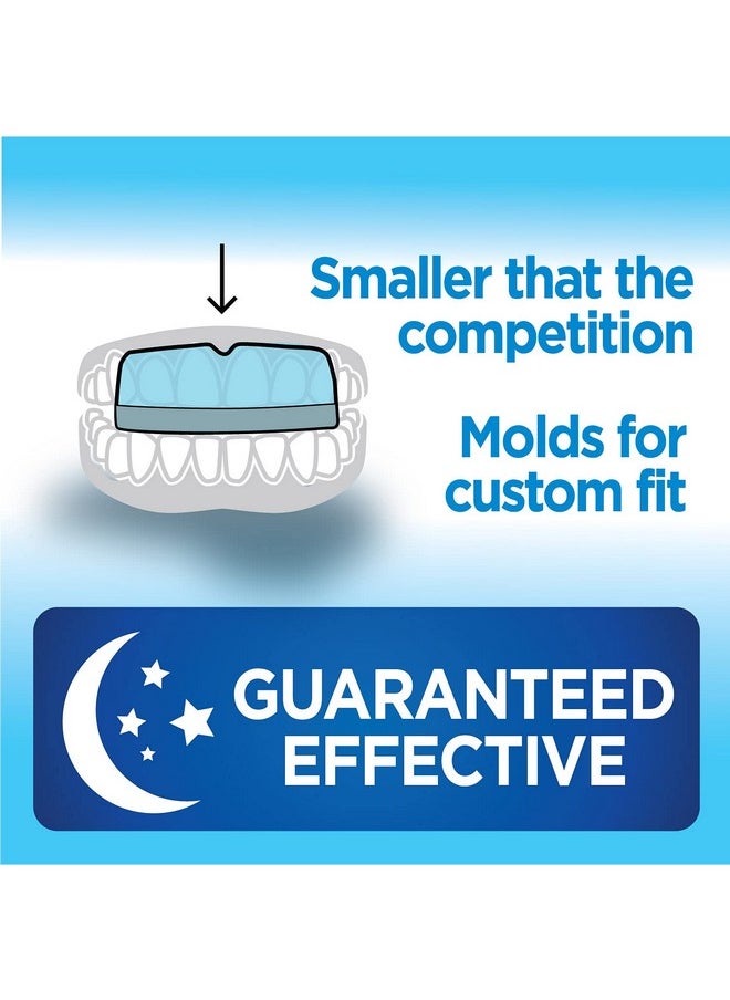 Dentist's Choice Dental Guard - Best Oral Appliance for Bruxism Clenching - Nighttime Moldable Front Tooth Custom Anti Teeth Grinding Night Protector - Professional Slim-fit Bruxing Mouth Bite Splint