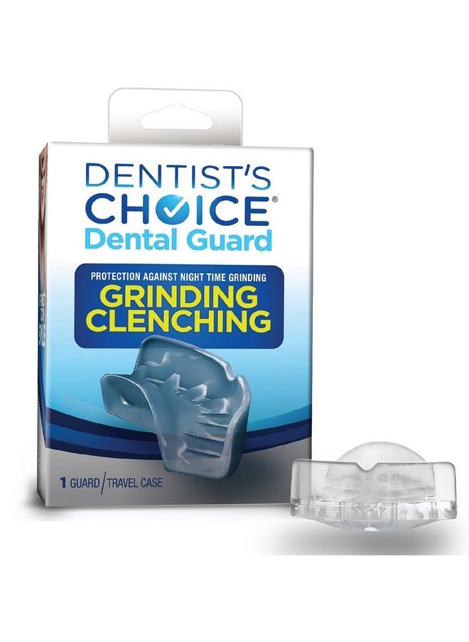 Dentist's Choice Dental Guard - Best Oral Appliance for Bruxism Clenching - Nighttime Moldable Front Tooth Custom Anti Teeth Grinding Night Protector - Professional Slim-fit Bruxing Mouth Bite Splint