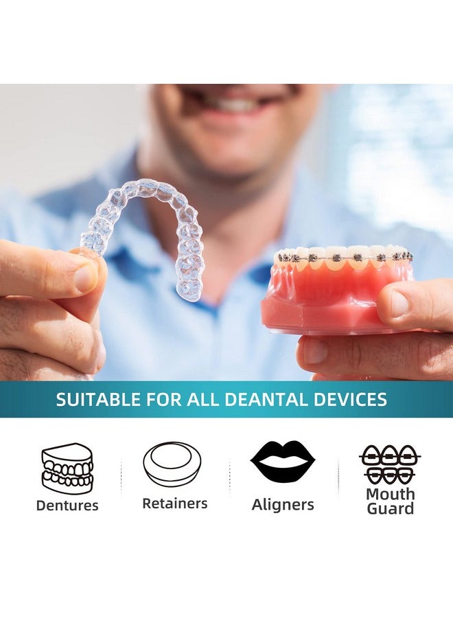 Y-Kelin Retainer Cleaner, Mouth Guard Cleaning Tablets - Remove & Clear Stains from Dental Appliances - in 3 Minutes (Mint,36 PCS)