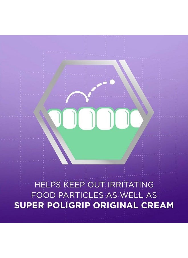 Super Poligrip Comfort Seal Strips Denture Adhesive - 40 Strips (Pack of 6)