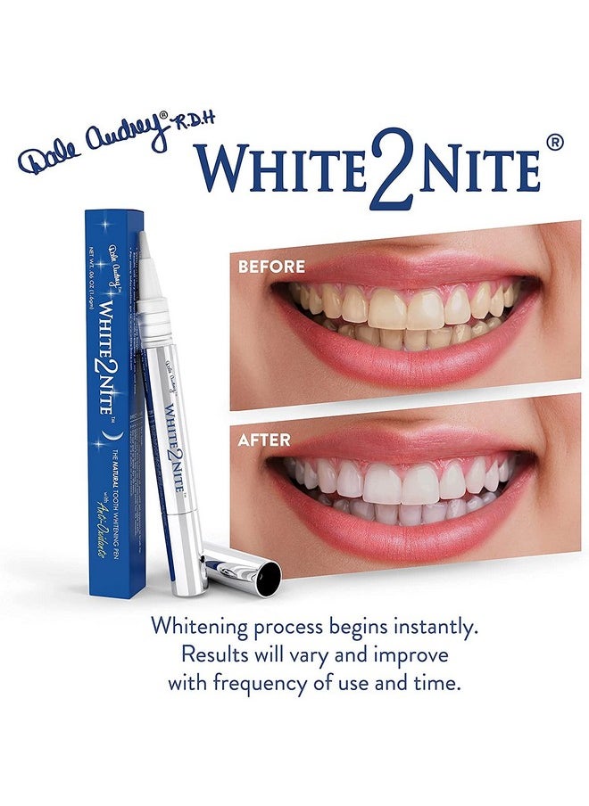 White2nite Teeth Whitening Pen | Enamel Safe Natural Extreme Teeth Whitening Essence Gel Without Sensitivity | Dentist Recommended Professional Home Whitening | Instant Results