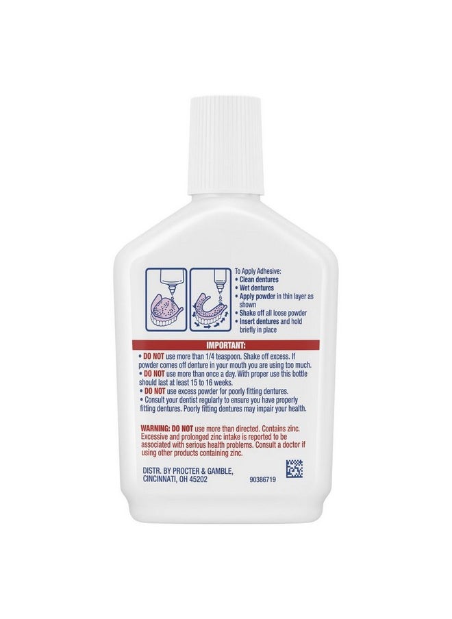 Fixodent Extra Hold Denture Adhesive Powder, 2.7 Ounce (Pack of 4)