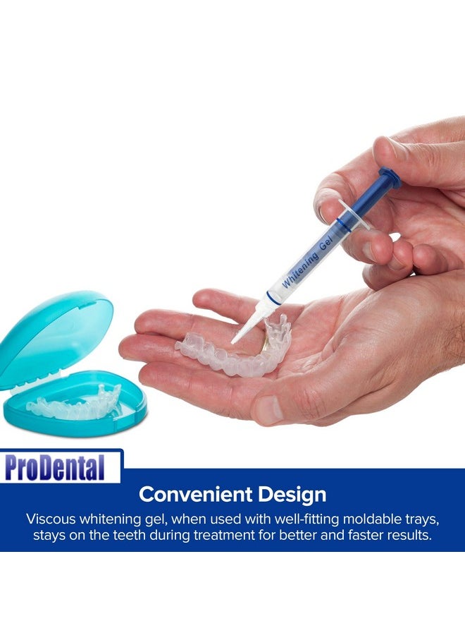 ProDental Thin and Trim Mouth Guard for Grinding Teeth - 6 Pack, USA Made, Bonus: Teeth Whitening System Included, Night Guard Stops Bruxism - Teeth Clenching, Customizable Dental Tray - No BPA