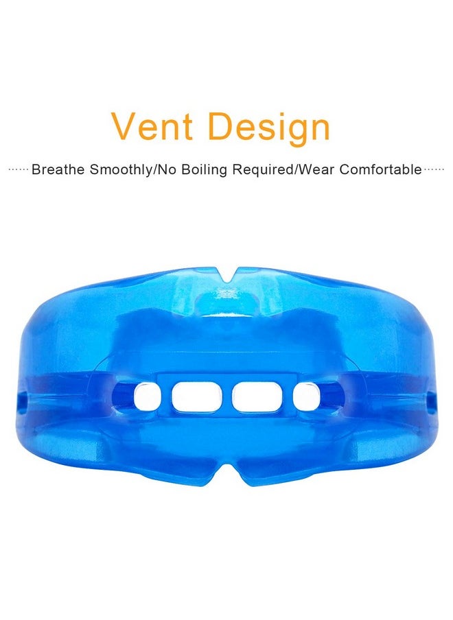 Coolrunner Double Braces Mouth Guard, Mouth Guard Sports, Athletic Mouth Guards, Youth Mouthguard for Upper and Lower Teeth Protection, No Boiling Required for Youth, Teenager