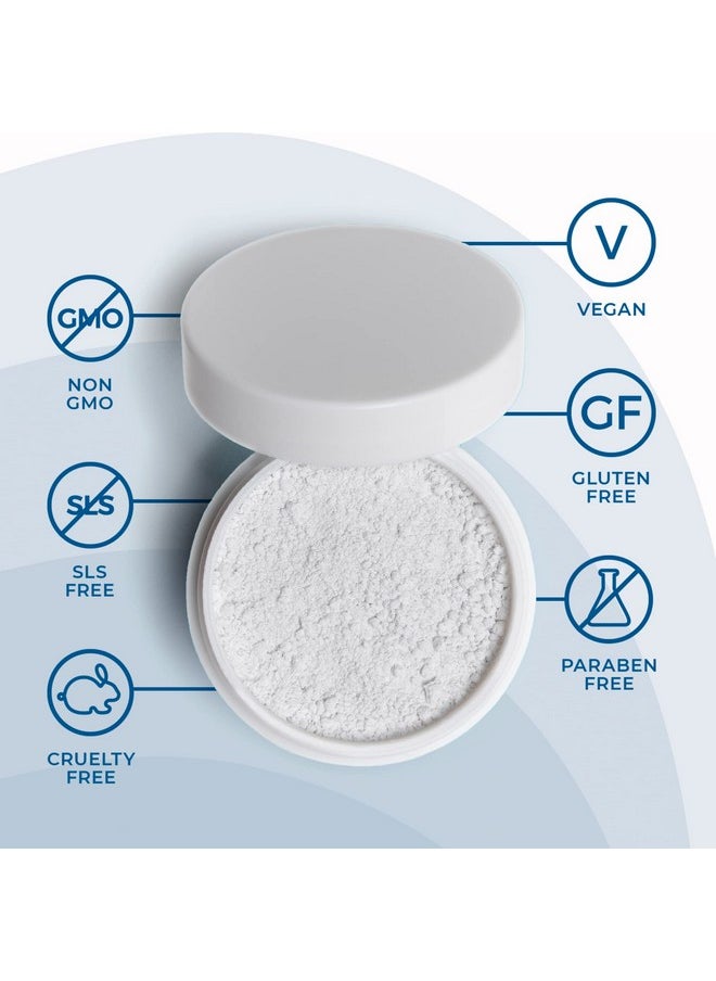 White Birch Activated White Charcoal Powder - Professional Teeth Whitening Charcoal - Natural & Fluoride Free Oral Care (White Charcoal Powder)