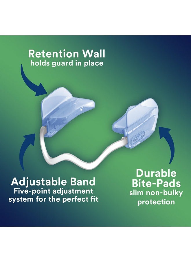 DenTek Comfort-Fit Dental Guard For Nighttime Teeth Grinding, Comfort-Fit Guard, 2 count(Pack of 1)