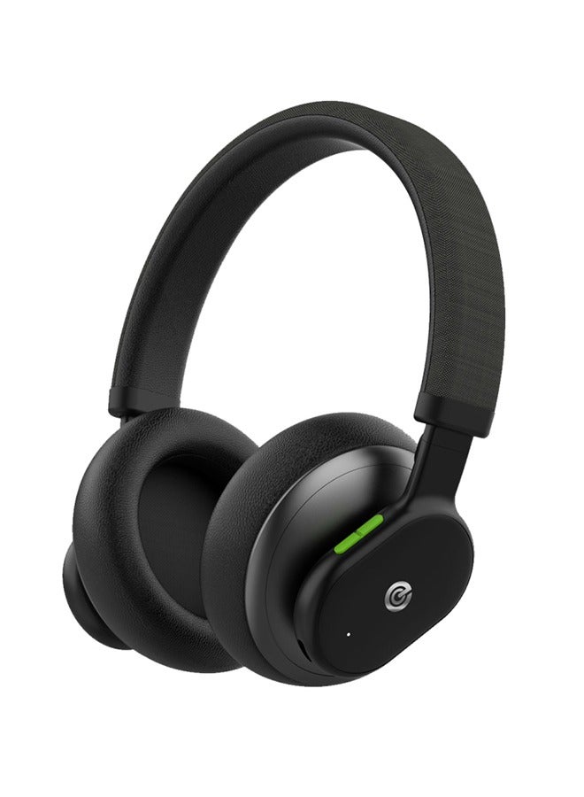 Bass Bluetooth Head Set ANC 50 Hours Black