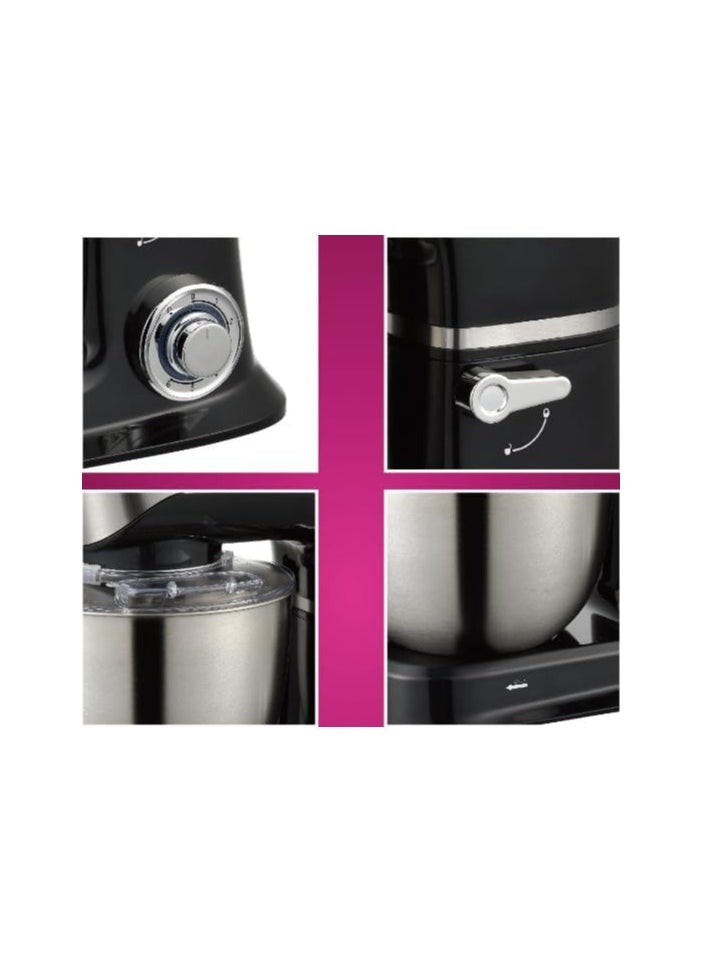1000W Stand Mixer – Versatile Food Mixer for Cakes and Dough with Blender Attachment (Multi)
