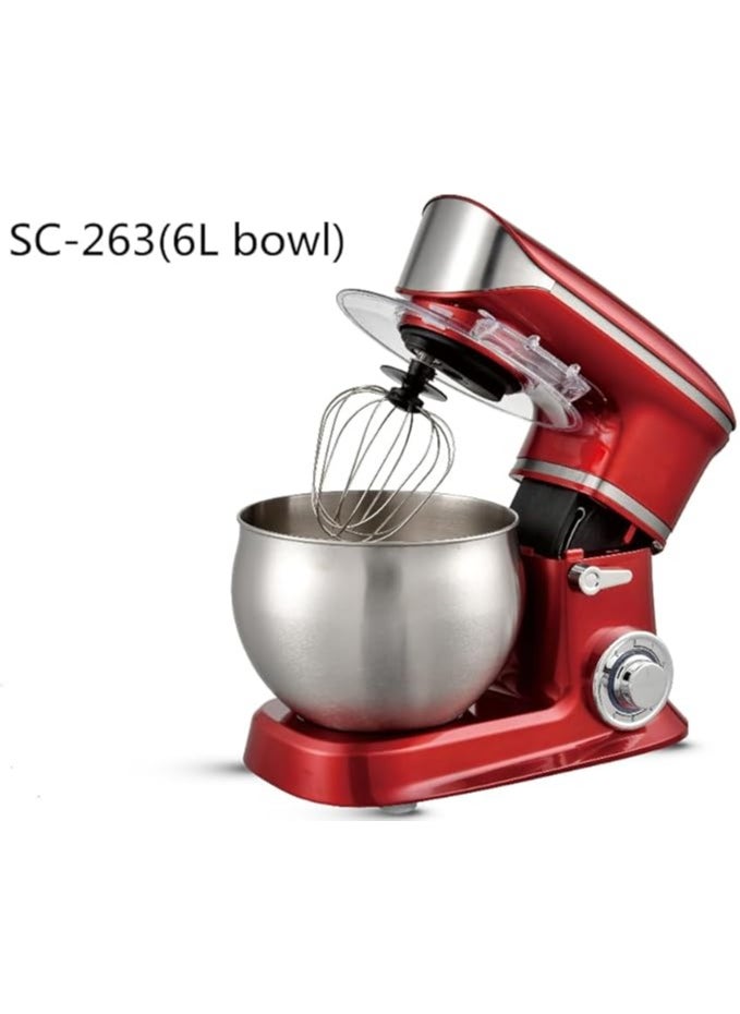 1000W Stand Mixer – Versatile Food Mixer for Cakes and Dough with Blender Attachment (Multi)