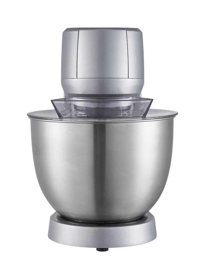 Stand Mixer, 6.5L Bowl Capacity, SUS Beater, Dough Hook, Multi Speed Control, Anti-Splash Guard, Dish Washer Safe 6.5 L 1200 W EVKA-KM65S Silver
