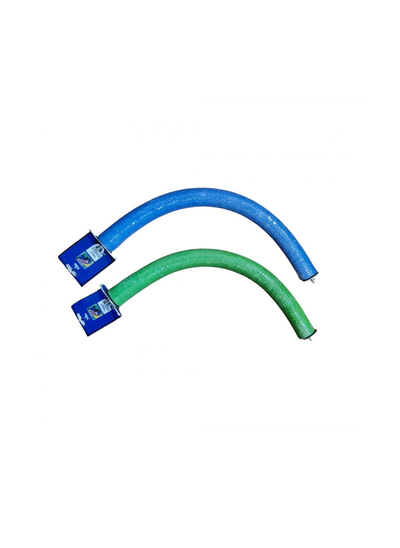 VanPet Calcium Cage Stick / Perch - Mixed Color - Half Circle - BTLB1822-3 - M