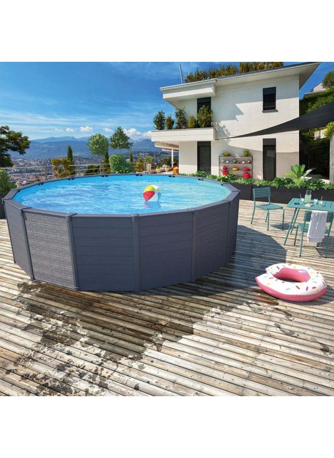 Graphite Gray Panel Pool Set