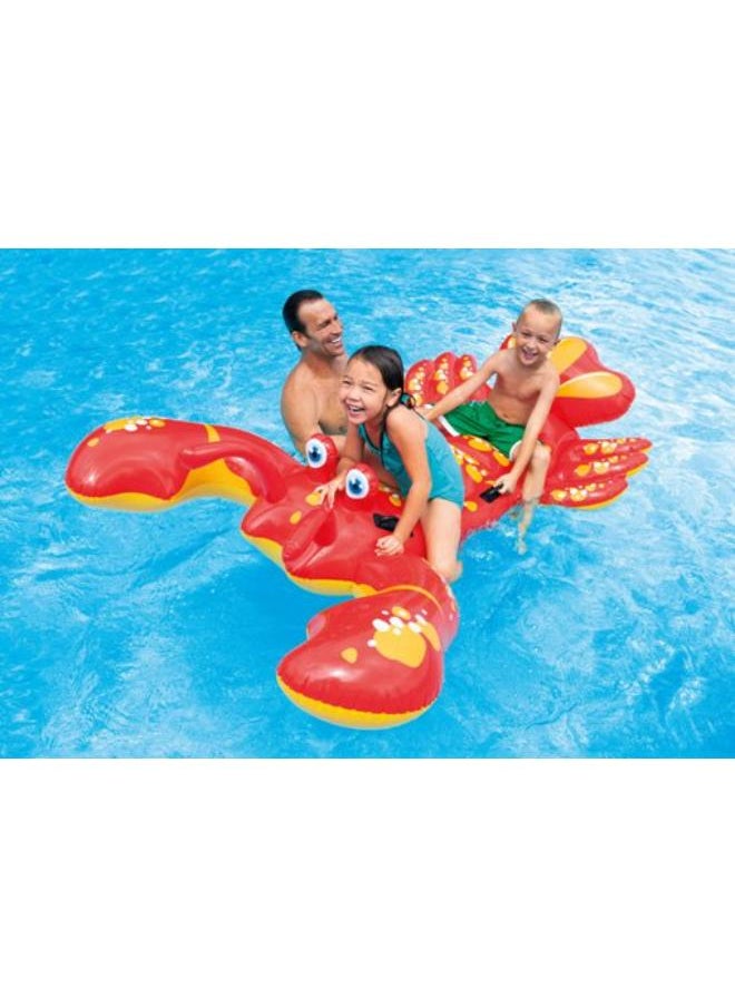 Inflatable Lobster Ride-On