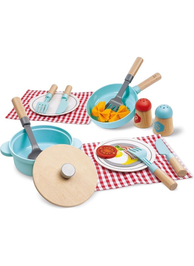 Hape Little Chef Cooking & Serve Playset (21 pieces)
