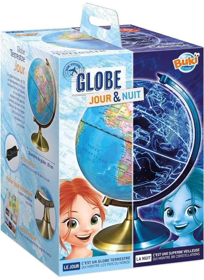 BUKI Day and Night Globe (20 x 20 x 32.5 cm)