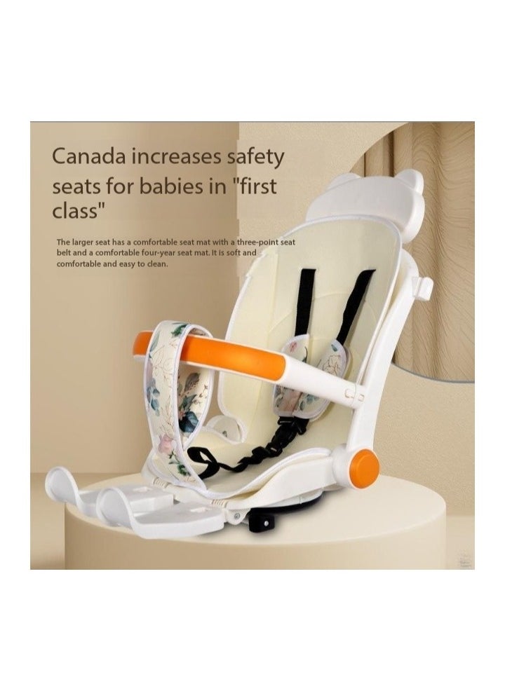 New baby stroller artifact lightweight foldable rotatable with dining tray footrest multifunctional trolley