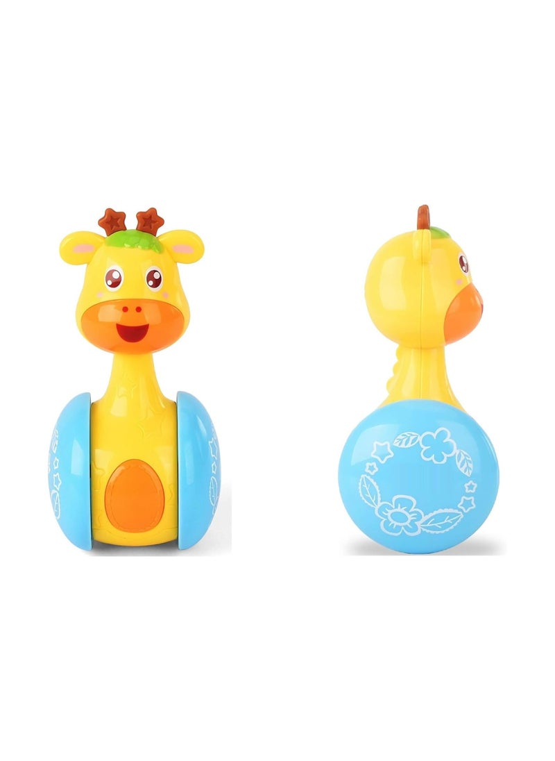 Cartoon Giraffe Cute Rattles Ring Bell toy
