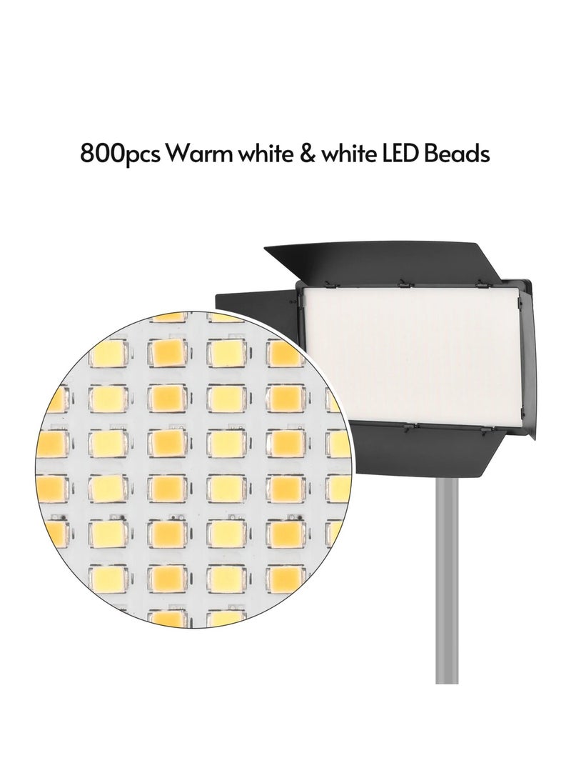 LED-800 LED Video Light – Professional Photography Light Panel for Studio and On-Location Shooting