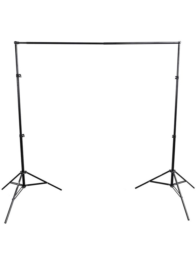 PROMAGE Metal 2 x 2 PM-301 Photography Backdrop Stand – Heavy-Duty Background Support System for Professional Studio and Video Shoots