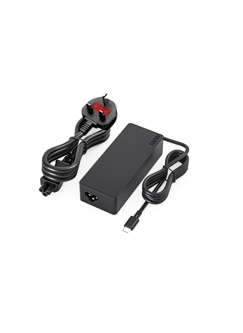100W 90W USB C Laptop Charger for Lenovo ASUS HP Acer MacBook Pro/Air Dell Computer Tablet Adapters Compatible with 90W 65W 45W PD3.0 Type C Power Cord