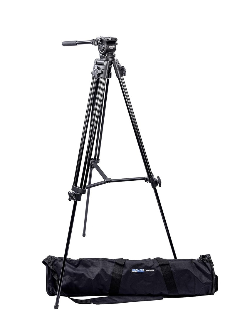 PROMAGE PMT-650 Professional Aluminum Alloy Camera Video Tripod